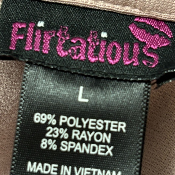 Mauve Stretch Blazer With Single Button Closure - Picture 9 of 9